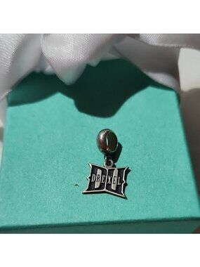 Drexel University Sterling Silver Charm Pendant Dragons CBCO